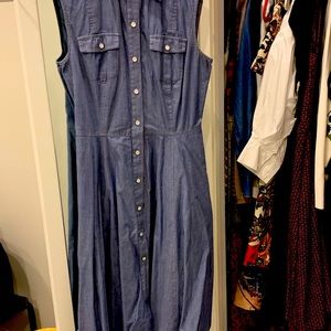 Denim dress
